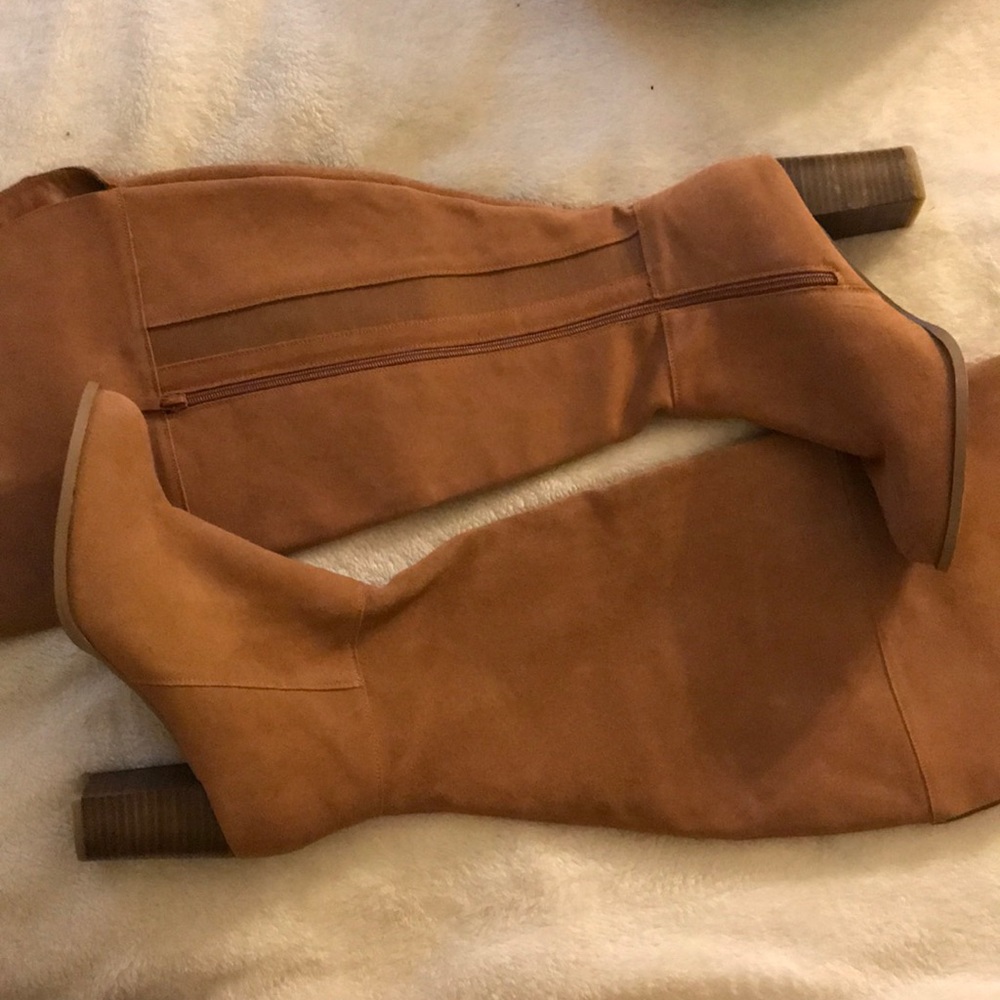 Torrid Size 9.5 Heeled Genuine Suede Boots